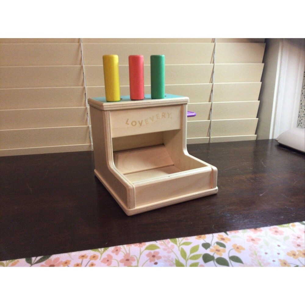 LOVEVERY wooden peg Montessori